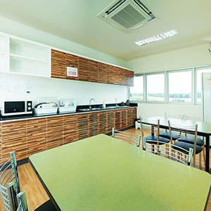 บรรยากาศหอพัก